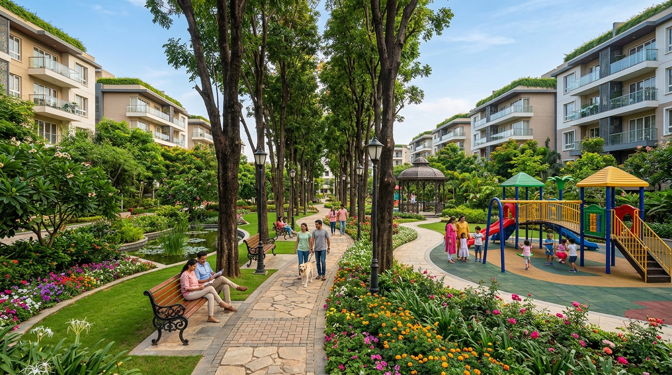 Landscaped Green Park